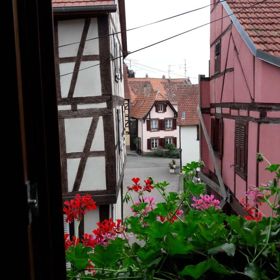 Comme Une Tour Dans Le Centre Historique Bouxwiller  Exterior foto